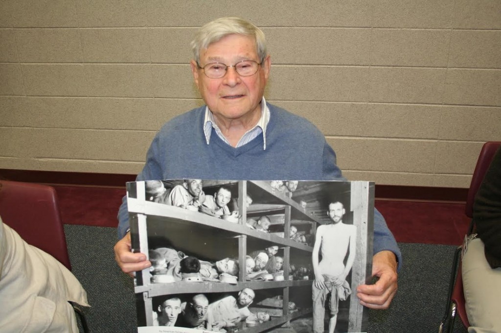 Paul showing off famous photo