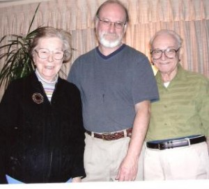 Lucy Matzner (Paul's "beloved" sister), her son Murray and husband Robert.